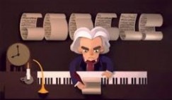Googledan Muhteşem Beethoven Doodle 17.12.2015!