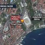 Beşiktaş Vodafone Arena Yanında Patlama